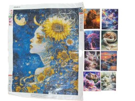 Lamina para pintar con diamantes 40x50